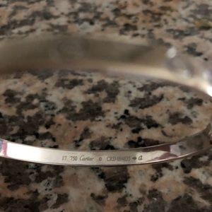 Cartier Love ring and bracelet.